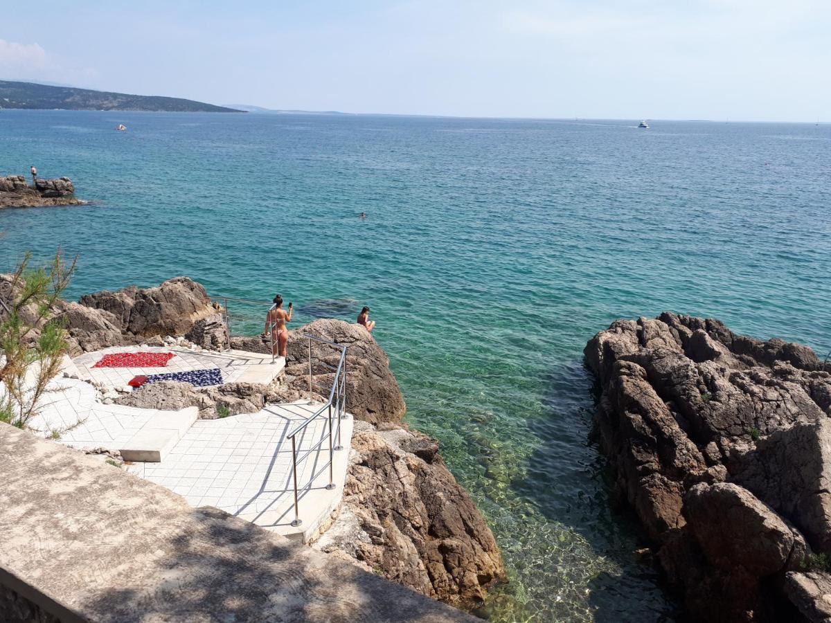 Apartment Ribica Krk Island Eksteriør billede