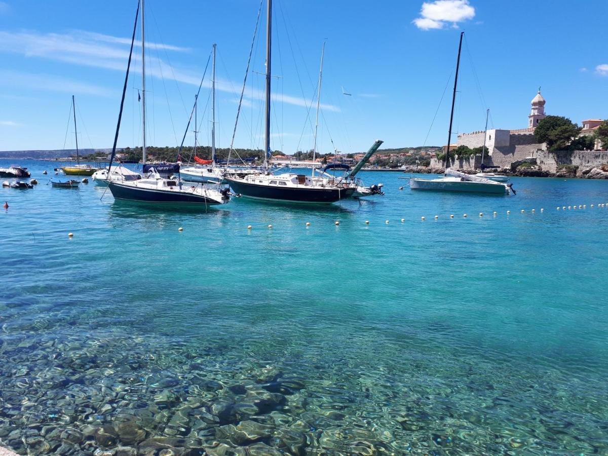 Apartment Ribica Krk Island Eksteriør billede